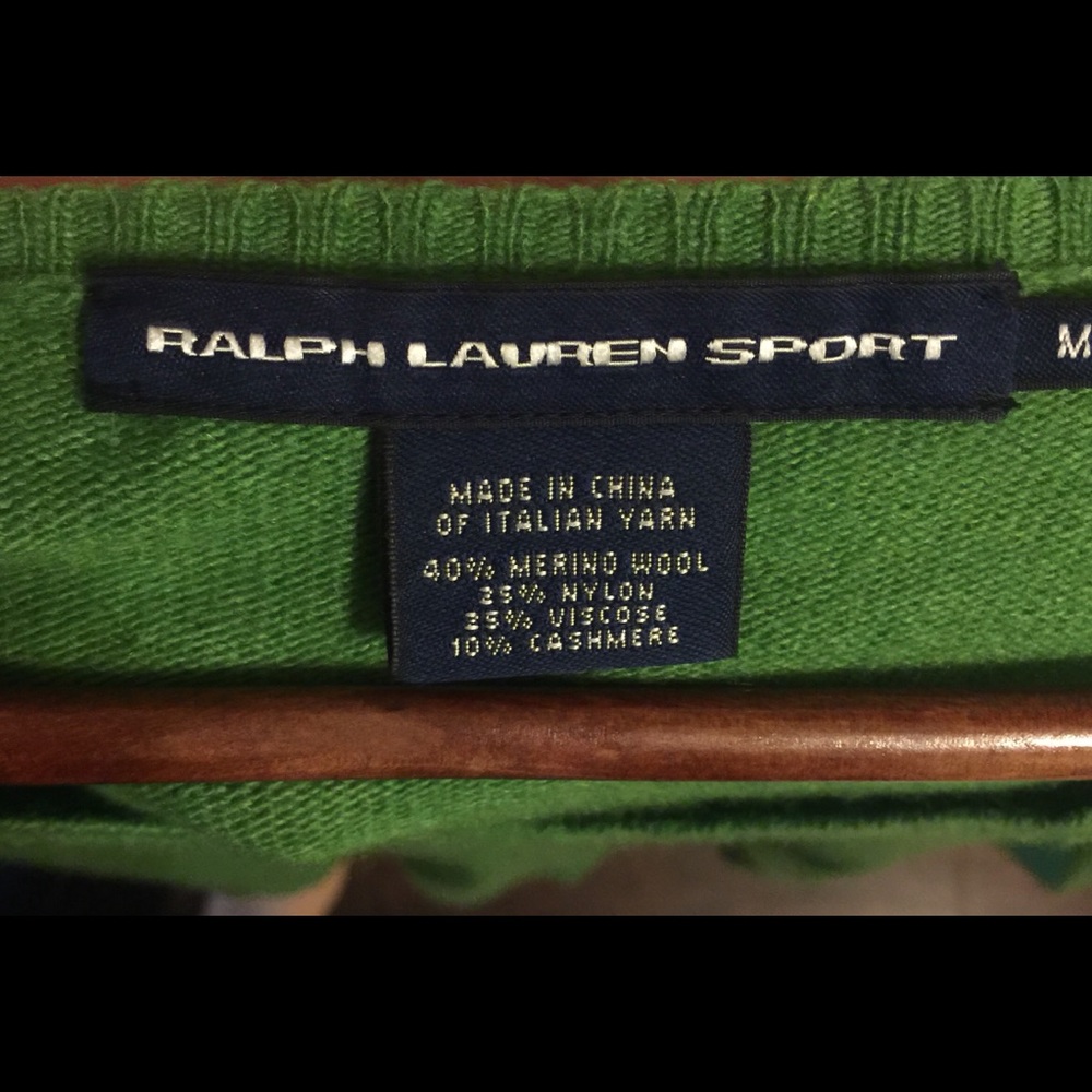Ralph Lauren green sweater